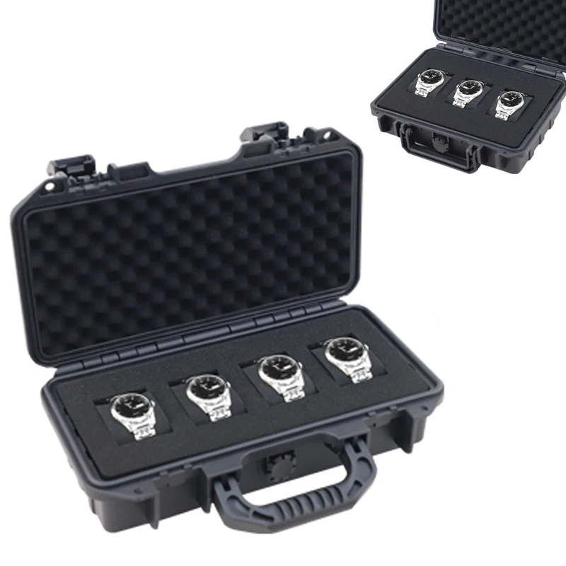 3/4 Slots Anti-Drop Shockproof - Watch Display Box 评论和价格
