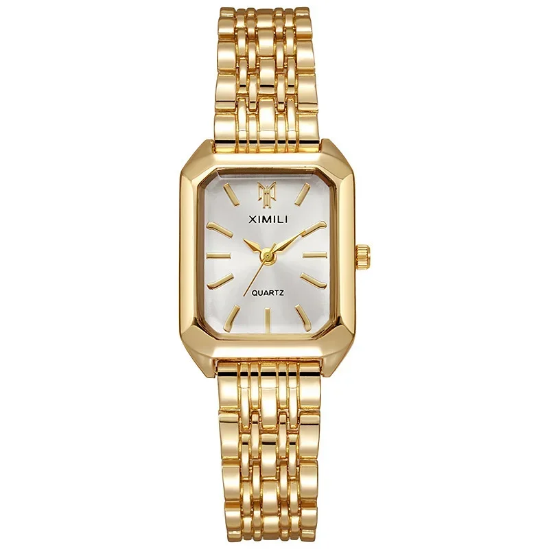 Women Retro Square Metal Band  - Jewelry For Watches 评论和价格