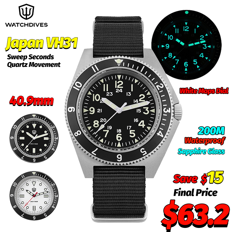 Watchdives WD1972 Quartz Watch - Jewelry For Watches 评论和价格